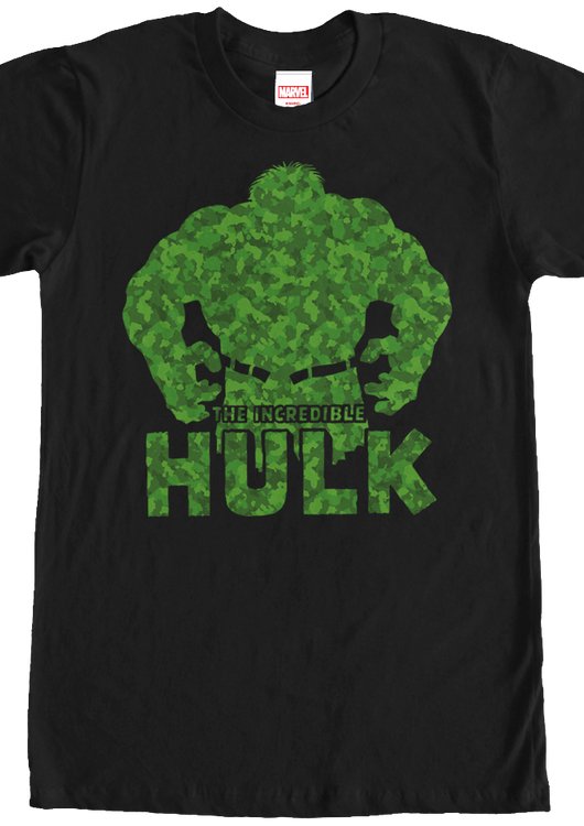 Camouflage Incredible Hulk T-Shirt - main product image