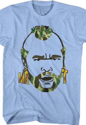 Camouflage Mr. T Shirt
