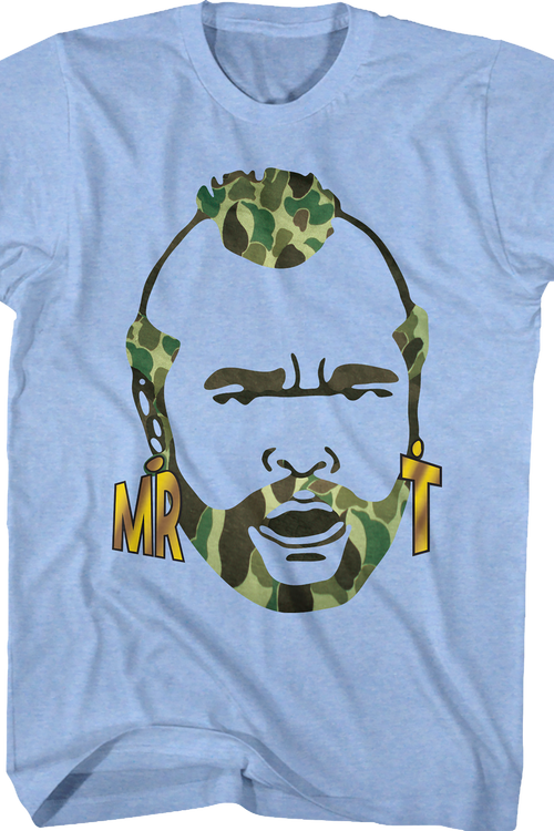 Camouflage Mr. T Shirtmain product image
