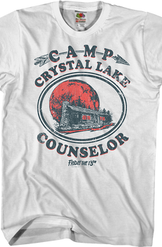 Camp Crystal Lake Counselor Friday the 13th T-Shirt