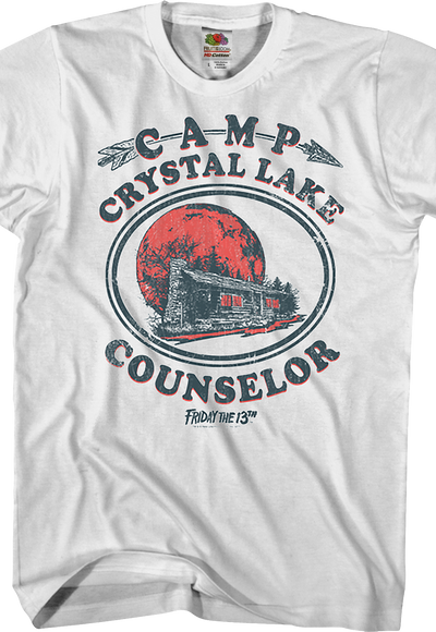 Camp Crystal Lake Counselor Friday the 13th T-Shirt