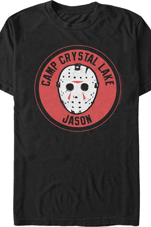 Camp Crystal Lake Jason Patch Friday the 13th T-Shirtmain product image
