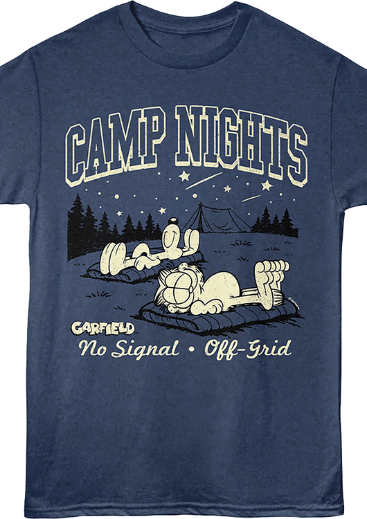 Camp Nights Garfield T-Shirt - main product image