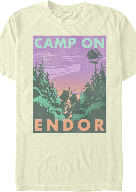 Camp On Endor Star Wars T-Shirt - main product image
