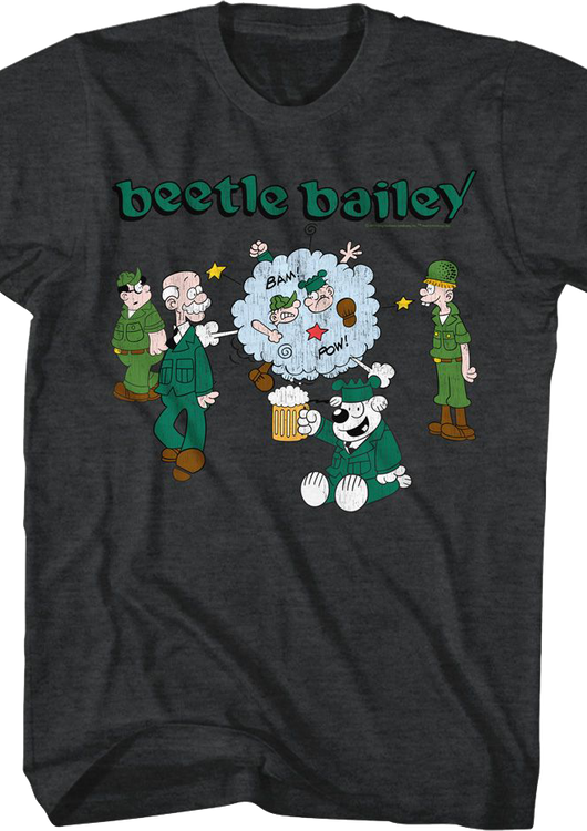 Camp Swampy Characters Beetle Bailey T-Shirt - main product image