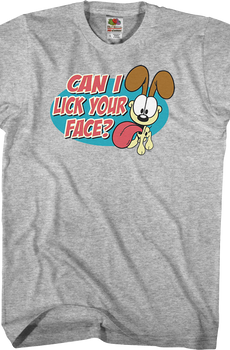 Can I Lick Your Face Garfield T-Shirt