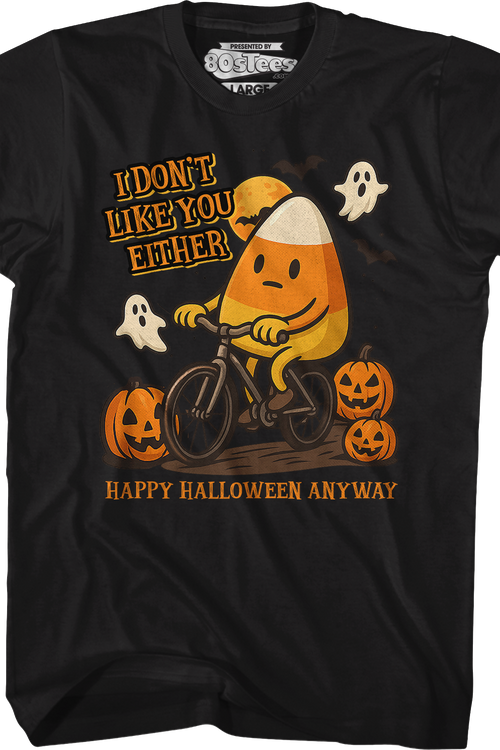 Candy Corn I Don't Like You Either T-Shirtmain product image