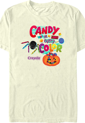 Candy In Every Color Crayola T-Shirt