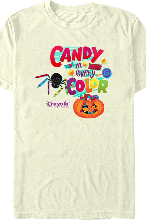 Candy In Every Color Crayola T-Shirtmain product image