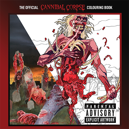 Cannibal Corpse Coloring Bookmain product image