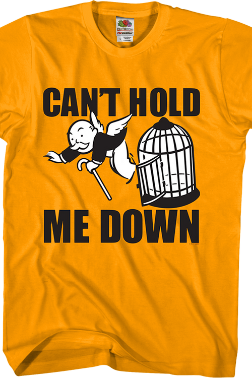 Can't Hold Me Down Monopoly T-Shirtmain product image