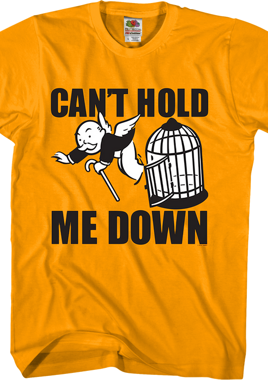 Can't Hold Me Down Monopoly T-Shirt - main product image