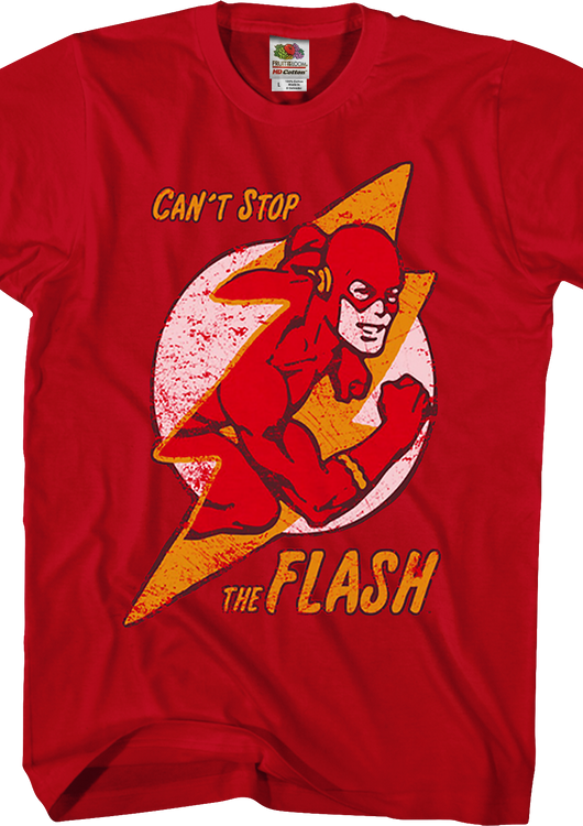 Can't Stop The Flash DC Comics T-Shirt - main product image