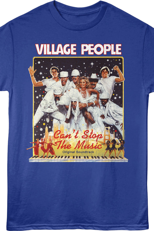 Can't Stop the Music Village People T-Shirtmain product image