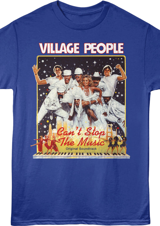 Can't Stop the Music Village People T-Shirt - main product image