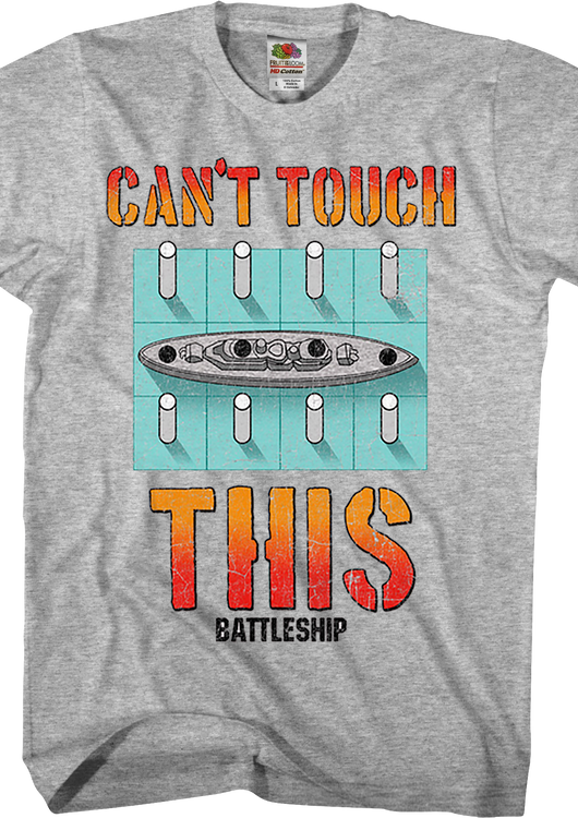 Can't Touch This Battleship T-Shirt - main product image