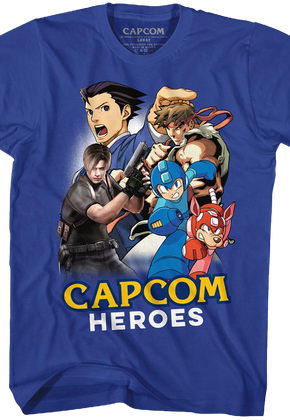 Capcom Heroes T-Shirt