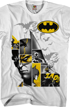 Caped Crusader Collage Batman T-Shirt