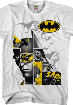 Caped Crusader Collage Batman T-Shirt