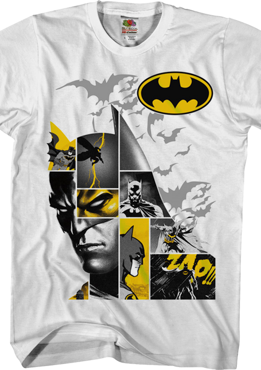 Caped Crusader Collage Batman T-Shirt - main product image