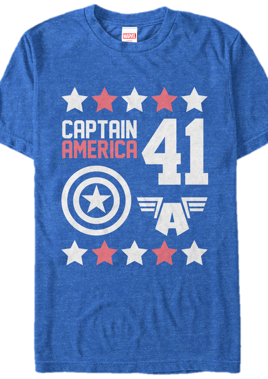 Captain America 41 T-Shirt - main product image