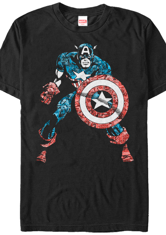 Captain America Comic Shirt - main product image