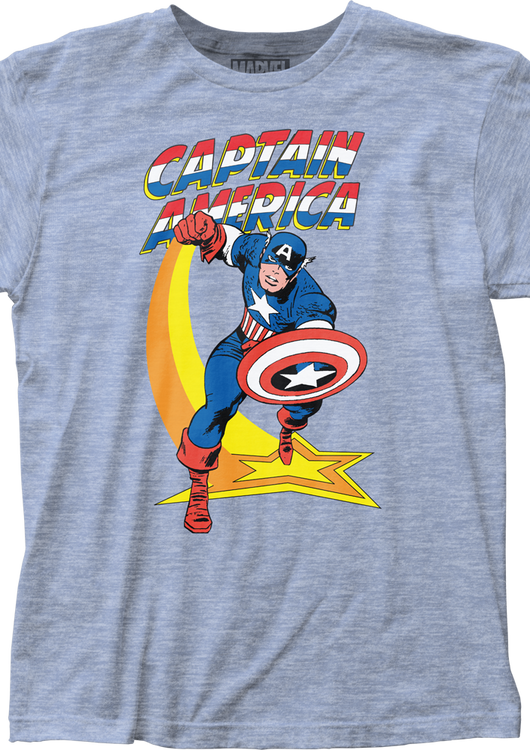 Captain America Marvel Comics T-Shirt - main product image