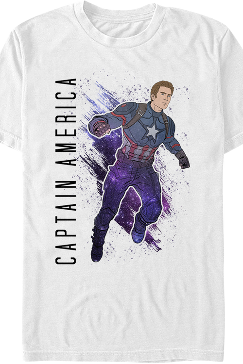 Captain America Painting Avengers Endgame T-Shirt - main product image