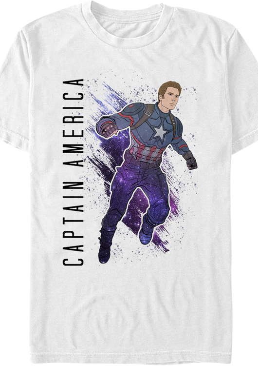 Captain America Painting Avengers Endgame T-Shirt - main product image