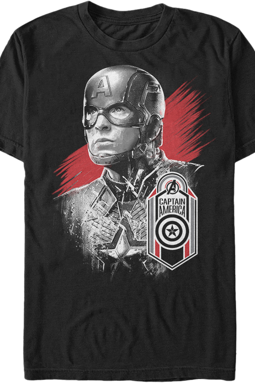 Captain America Tag Avengers Endgame T Shirt