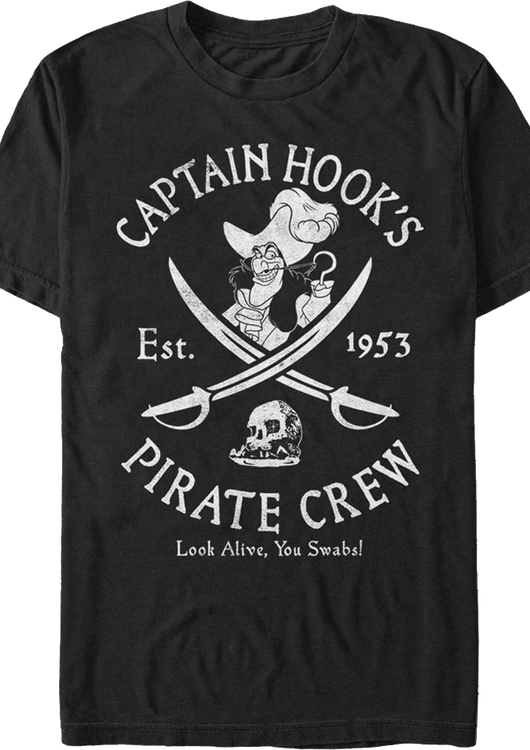 Captain Hook's Pirate Crew Disney T-Shirt - main product image