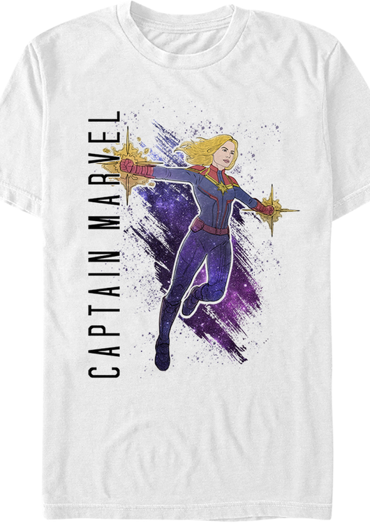 Captain Marvel Painting Avengers Endgame T-Shirt - main product image