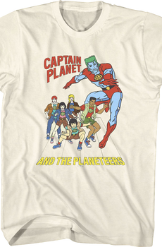 Captain Planet And The Planeteers T-Shirt