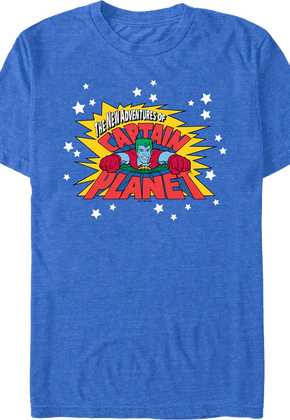 The Adventures Of Captain Planet T-Shirt