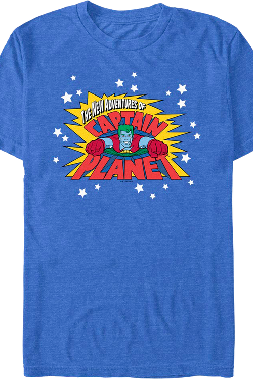 The Adventures Of Captain Planet T-Shirtmain product image