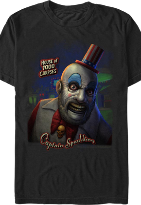 Captain Spaulding House Of 1000 Corpses T-Shirt