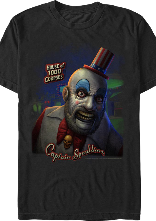 Captain Spaulding House Of 1000 Corpses T-Shirt - main product image