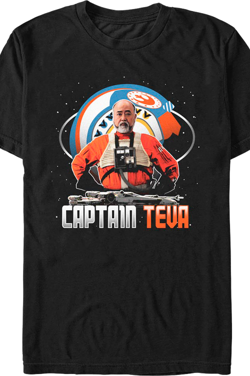 Captain Teva The Mandalorian Star Wars T-Shirtmain product image