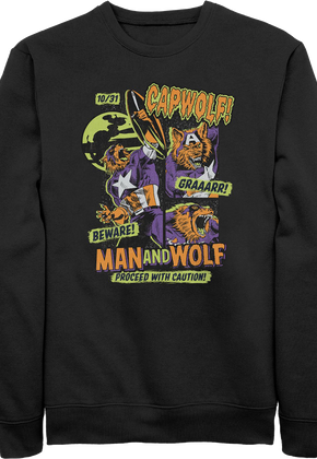 Capwolf Marvel Comics Sweatshirt