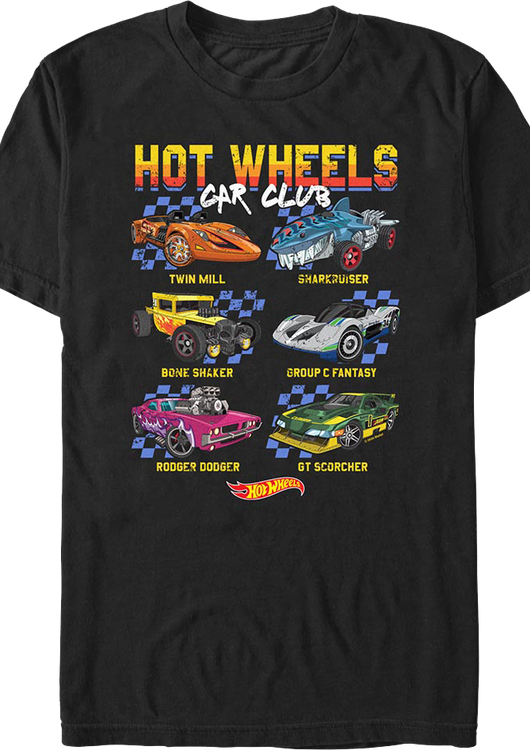 Car Club Hot Wheels T-Shirt - main product image