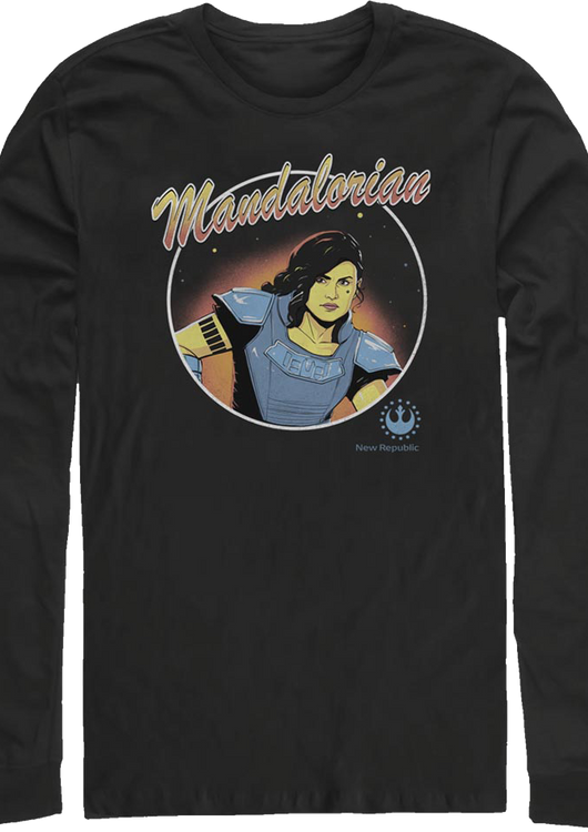 Cara Dune The Mandalorian Star Wars Long Sleeve Shirt - main product image