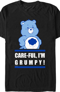Care-ful I'm Grumpy Care Bears T-Shirt
