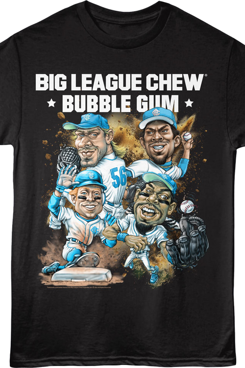 Caricatures Big League Chew T-Shirt - main product image