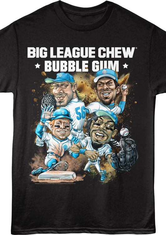 Caricatures Big League Chew T-Shirt - main product image