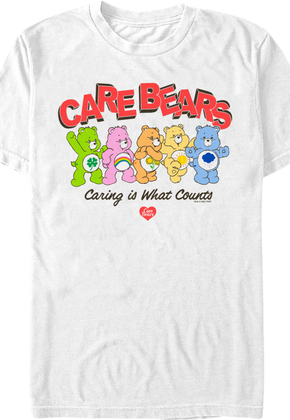 Caring Is What Counts Care Bears T-Shirt