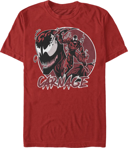 Carnage T-Shirts and Mugs