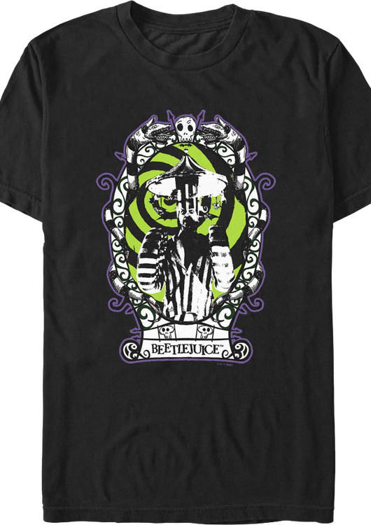 Carousel Hat Beetlejuice T-Shirt - main product image