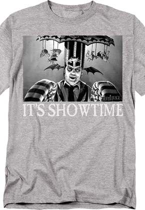 Carousel Headpiece It's Showtime Beetlejuice T-Shirt