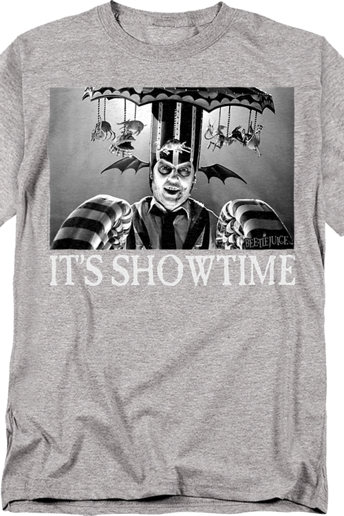 Carousel Headpiece It's Showtime Beetlejuice T-Shirtmain product image