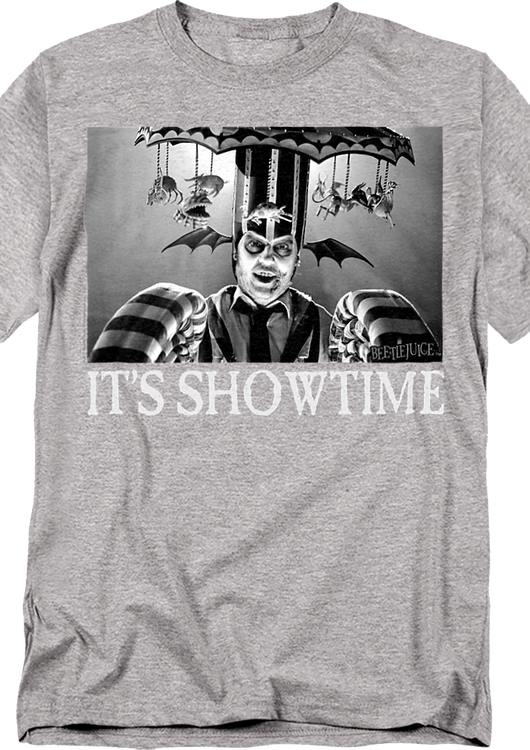 Carousel Headpiece It's Showtime Beetlejuice T-Shirt - main product image